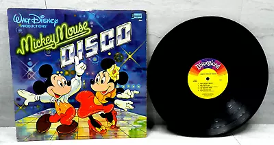 Vintage MICKEY MOUSE DISCO Vinyl LP Album 1979 Disneyland Records 2504 F/VG • $6.95
