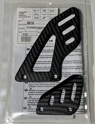 Carbon Fiber Heel Guards Fits Aprilia RSV4 & Tuono • $157.50