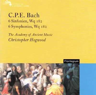 C.P.E.Bach - 6 Symphonies -  CD IKVG The Cheap Fast Free Post • £5.45