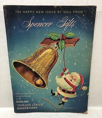 Vintage 1969 Spencer Gifts CHRISTMAS Catalog - Atlantic City NJ • $25