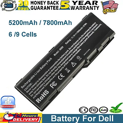 Battery For Dell Inspiron 6000 9200 9300 XPS M170 M1710 Precision M6300 Series • $22.99
