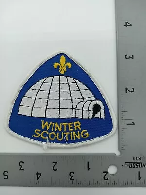 Vintage Boy Scouts Of Canada Badge Patch  Winter Scouting  Igloo • $3.99