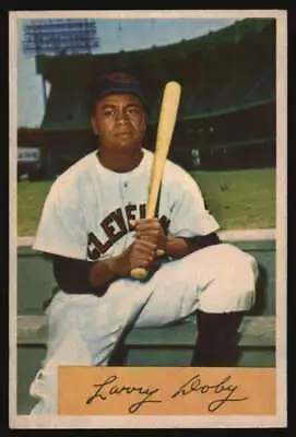 1954 Bowman #84 Larry Doby EX/EX+ Indians 567551 • $98.55