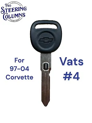 97-04 CHEVROLET CORVETTE VATS IGNITION CHIP KEY NEW OEM #4 OHMS-0.887k • $28.90