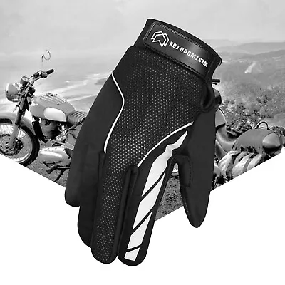 Winter Gloves Thermal Warm Windproof Touch Screen Gloves Bike Men Anti-slip WFX • £7.99