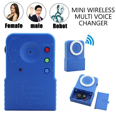 Portable Wireless Multi Voice Changer Digitizer Microphone Disguiser Loudspeaker • $19.72