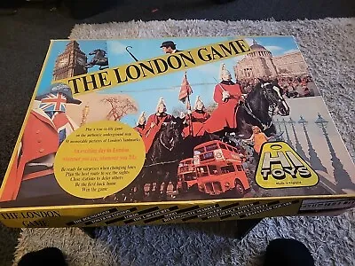 VINTAGE 1970s THE LONDON GAME (LONDON UNDERGROUND) BOARD GAME  • £12