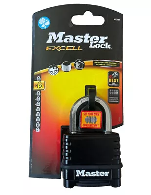 MasterLock EXCELL Combination Padlock - M178D • £19.99