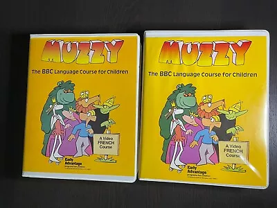 Muzzy The BBC French English Language Course For Children Parts 1-3 4-6 • $22.97