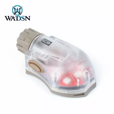 WADSN Manta Strobe Military Version LED Helmet Light IFF Strobe (TAN / RED) * • $27.50