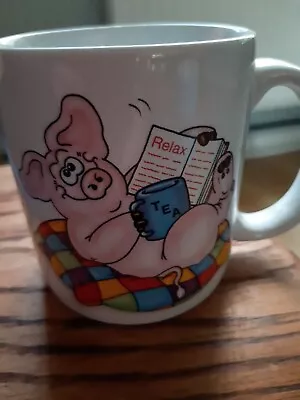 Piggin Teabreak Mug By David Corbridge 2002 • £4.99