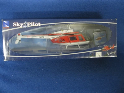 $54.99 • Buy 2010 Sky Pilot US Navy Bell 206 Sea Ranger Die-cast Model In Original Packaging