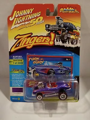 Johnny Lightning  1:64 Scale Zingers 1958 CHEVY CORVETTE Diecast • $15