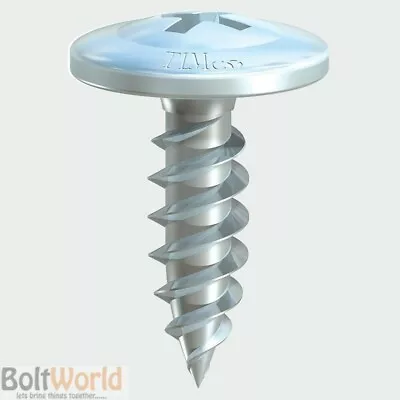 4.2 X 13.5 Wafer Head Drywall / Dry Lining Screws Sharp Point Zinc Plated • £6.01