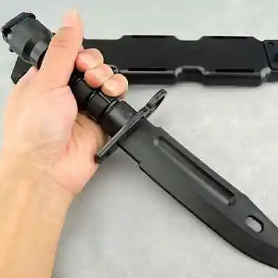 1pc Plastic Knife Model M9 Tactical Training Soft Knife Without Shell Movie Pr • $14.99