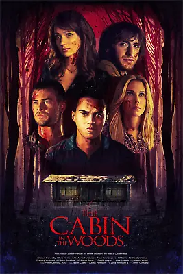 Cabin In The Woods By Stella Ygris Ltd Edition X/50 Poster Print Mondo MINT Art • $130