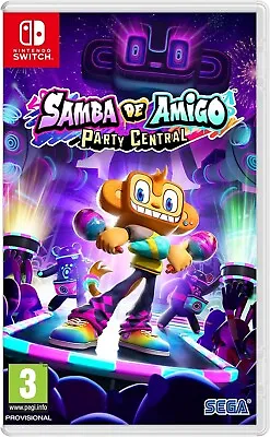 Samba De Amigo Party Central Switch CARTRIDGE VERSION NEW • £16.95