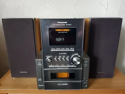 Panasonic Sa-pm17 5 Cd Changer Stereo • £70