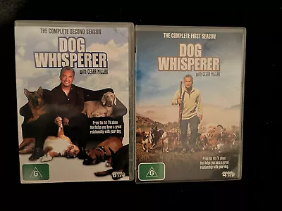 Dog Whisperer With Cesar Millan: Seasons 1 & 2 DVDs Rare Region 4 Free Post AUS • £10.63