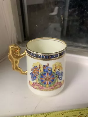 £10 • Buy Paragon Lion Handled Mug King Edward VIII Coronation Mug 1937