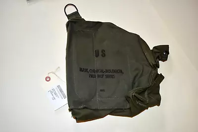 U.S. Army Issue M15A1 Gas Mask Pouch-Carrier NSN#-4240-00-933-2533 NEW • $10