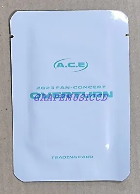 Ace 2023 A.c.e Fan Concert Overturn Official Md Photocard Trading Card Set New • $9.99