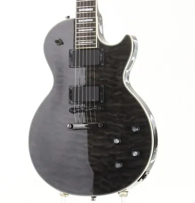 Electric Guitar Epiphone Prophecy Les Paul Custom Black Gig Bag 6 String USED • $571.26