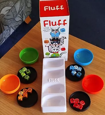 FLUFF Liar’s Dice For Cunning Critters Family Dice Game Complete VGC Bananagrams • £7