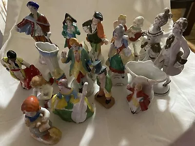 15 Small Vintage Figurines Probably All Made In Japan But Some Are Not Stamped • $10