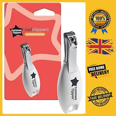 Tommee Tippee 43312828 Essential Basics Baby Nail Clippers • £4.37