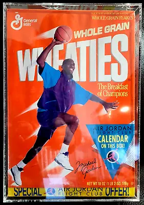 1991 Michael Jordan FLIGHT CLUB Wheaties Box Unopened Sealed Chicago Bulls GOAT • $1250