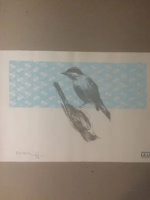 CHARMING BAKER. 'BIRD' L A Live Screen Print  2013 • £244.99