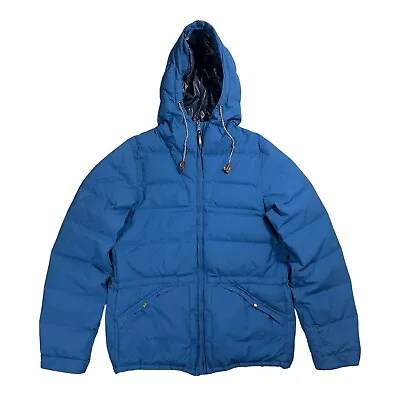 Visvim Men's Blue Gore Tex Down Filled Puffer Jacket Size 2 • $349.99