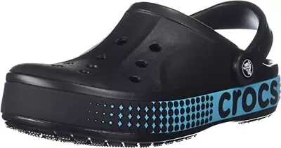 CROCS Bayaband Logo Motion Clog Black - US Men's 4 Women's 6 • $23.99