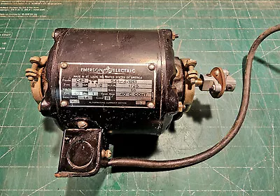 Vintage Emerson AC Electric Motor S44PS-1013 1/12 HP 1725 RPM PH. 1 • $39.99