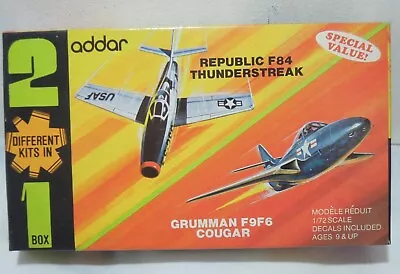 Addar  #902 Two In One Kit Lockheed F94C And NA F100 Super Sabre In Box 1:72 • $17.99