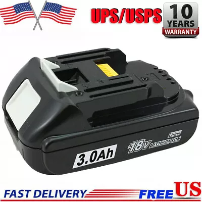 NEW For Makita BL1830 BL1815 18V LXT Lithium-Ion 3.0Ah Cordless Tool Battery US • $17.89