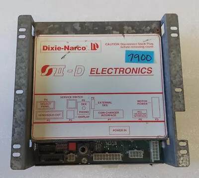DIXIE NARCO SII-D Vending Machine PCB Printed Circuit MAIN CONTROL Board #7900 • $150