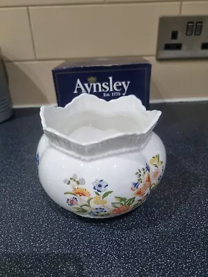 £13 • Buy Aynsley Cottage Garden Rose Bowl English Fine Bone China