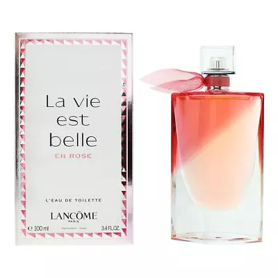 Lancome La Vie Est Belle En Rose Eau De Toilette 100ml Spray For Her • £88.95