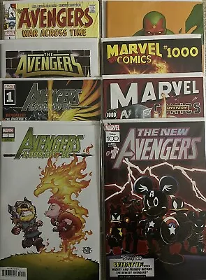 Marvel Comics Avengers 8-pack. 1st Issues. Keys. Variants. • $22.80