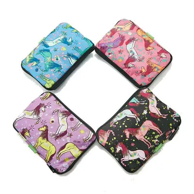 Drawstring Bag By Eco Chic  Unicorn Print - Pink • £9.99