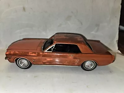 Vintage 1965 Ford Mustang Hardtop Promo Promotional ModelOrangeFriction Drive • $25