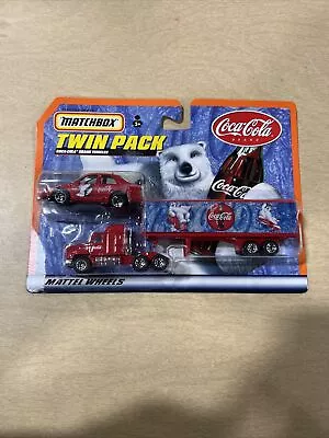 1999-Matchbox Coca-Cola Twin Pack (2-Toy Vehicles) Matchbox [NIP] • $14.99