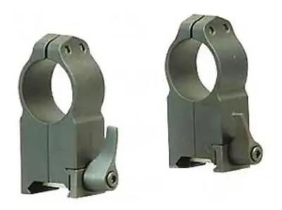 Warne 204LM Scope Mounts Maxima QD Ring 1  Ultra High Matte WR204LM • $95.53