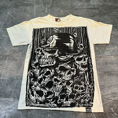 Y2K Metal Mulisha Skull Grunge MMA Goth T Shirt S • $24.99