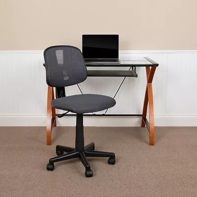 Flash Furniture 23 In. Flash Fundamentals Mid-Back Mesh Swivel Task Office Chair • $41.40