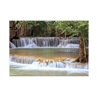 $15.69 • Buy Attractive 3D Waterfall Image Aquarium Background Poster/Fish Tank Landscape