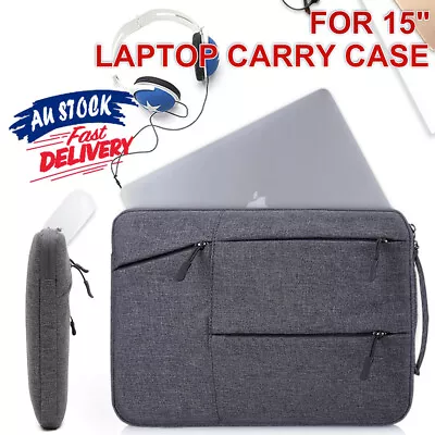 15  Dell Lenovo HP Laptop Sleeve Waterproof Cover Bag Macbook Carry Case • $18.89