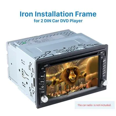 Stereo Installation Frame Metal Fascia Mounting Dash Kit For 2DIN Car Radio DVD • $23.89